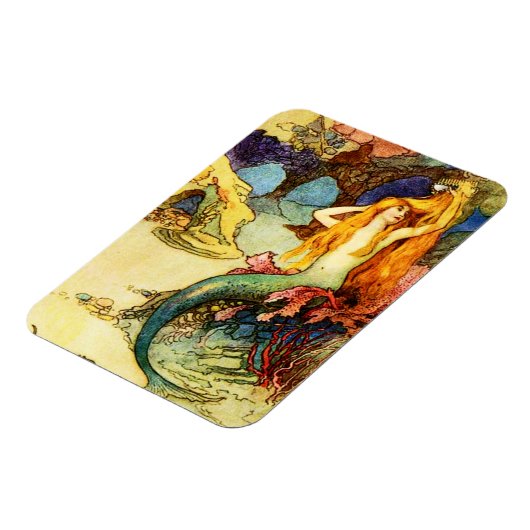  Mermaid Magnet Magneet (Linkerzijde)