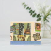 Mermaid Mail Briefkaart (Staand voorkant)