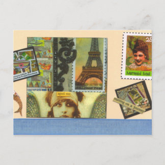 Mermaid Mail Briefkaart