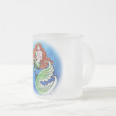 Mermaid Mama Frosted Glass Mok (Voorkant rechts)