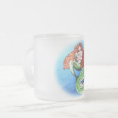 Mermaid Mama Frosted Glass Mok (Voorkant links)