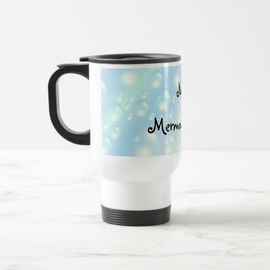 Mermaid Mama ontwerpt Travel Mug. Reisbeker (Links)