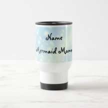 Mermaid Mama ontwerpt Travel Mug.