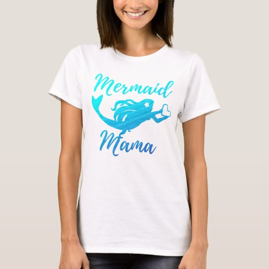 Mermaid Mama Shirt (Voorkant)