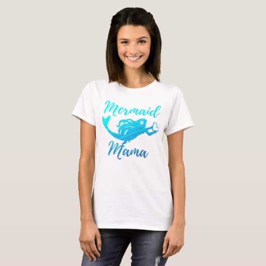 Mermaid Mama Shirt (Voorkant volledig)