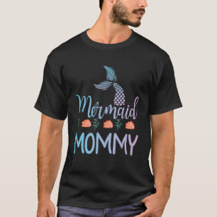 Mermaid mammie blij dat jij Nana mama zoon bent T-shirt