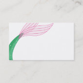 Mermaid mammie Calling Card Contactkaartje (Achterkant)