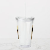 Mermaid Manifestatie Acryl Tumbler Acryl Drinkbeker (Rechts)