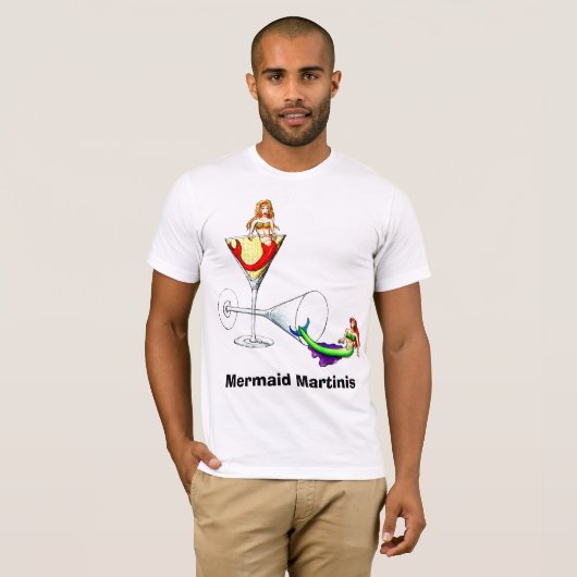 Mermaid Martinis T-shirt (Voorkant volledig)