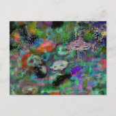 mermaid masquerade briefkaart (Voorkant)