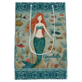 Mermaid Medium Cadeauzakje (Achterkant)