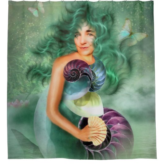 Mermaid Meike Douchegordijn (Voorkant)