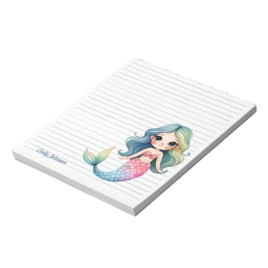 Mermaid Melodies Notepad Notitieblok (Linkerzijde)