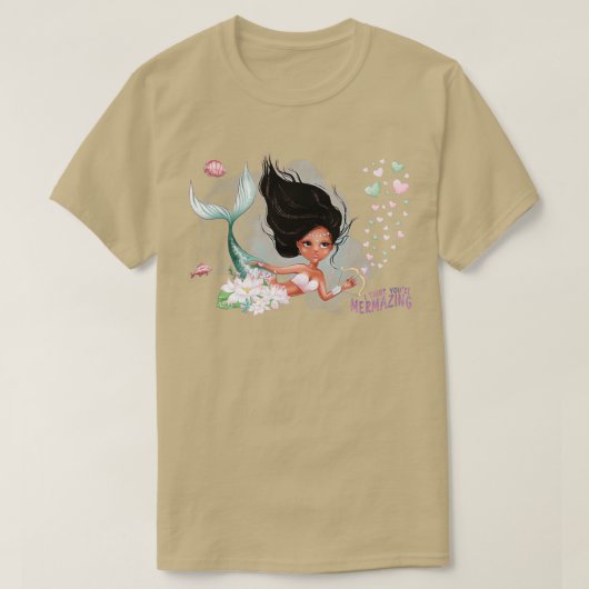 Mermaid Mermaid Valentijn Ik denk dat je 27re merm T-shirt (Design voorkant)