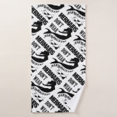 Mermaid - Mermaids Don't Wear Swimsuits Badhanddoek (Badhanddoek)