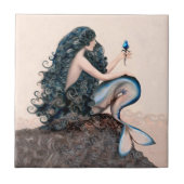 Mermaid Mermaids Fantasy Myth Tile Tegeltje (Voorkant)