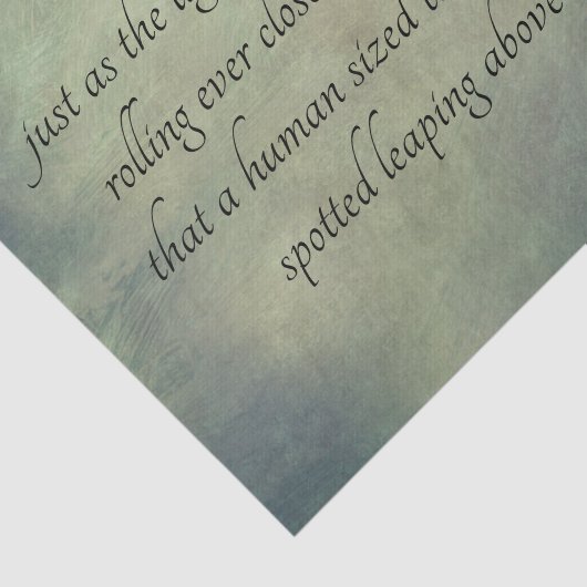 Mermaid Mermaids Theme Style Whimsical Tissuepapier (Detail)