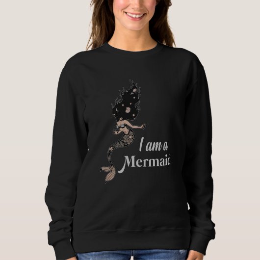 Mermaid Mermaids Zee Girl Birthday Funny Gift Idea Trui (Voorkant)