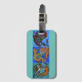 Mermaid & Mermen Bagagelabel (Voorkant (verticaal))