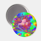 Mermaid metamorphosis magneet (Voorkant / Achterkant)