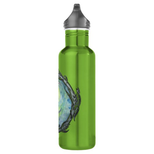 Mermaid Moon Fantasy Art Waterfles (Rechts)