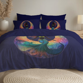 Mermaid Moon Goddess Silhouette | Deep Sea Coastal