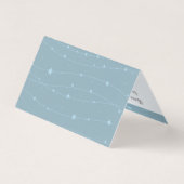 Mermaid Moon & Stars Mystical Bath Hartelijk dank Kaart (Achterkant)