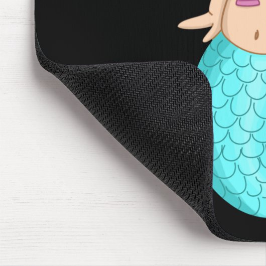 Mermaid Mousepad Muismat (Hoek)