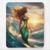 Mermaid Mousepad Muismat (Voorkant)