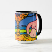 Mermaid Mug Mok (Voorkant rechts)