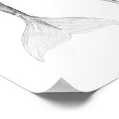 Mermaid Musculatuur Poster (Hoek)