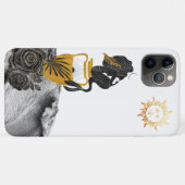 *~* Mermaid Mystic Sun Gold Luna Case-Mate iPhone Case (Achterkant (horizontaal))