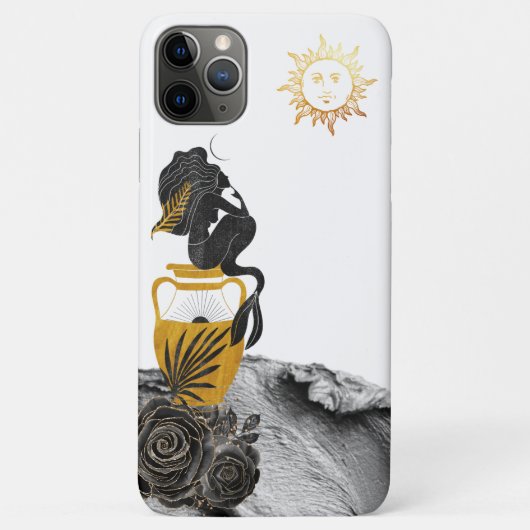 *~* Mermaid Mystic Sun Gold Luna Case-Mate iPhone Case (Achterkant)