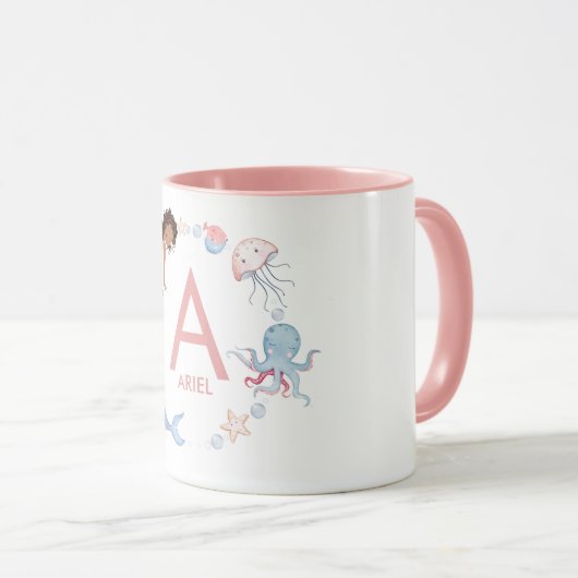 Mermaid Name Combo Mok (Voorkant rechts)