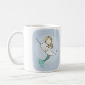 Mermaid Narwhal Nautical Beach Ocean Graphic Mok (Links)