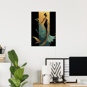 MERMAID NOIR SERIE #1  POSTER