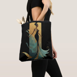MERMAID NOIR SERIE #1  TOTE BAG
