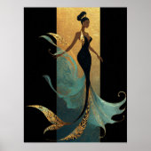 MERMAID NOIR SERIES #1 Postcard Poster (Voorkant)