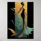 MERMAID NOIR SERIES #1  POSTER (Voorkant)