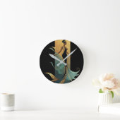 MERMAID NOIR SERIES #1 RONDE KLOK (Huis)