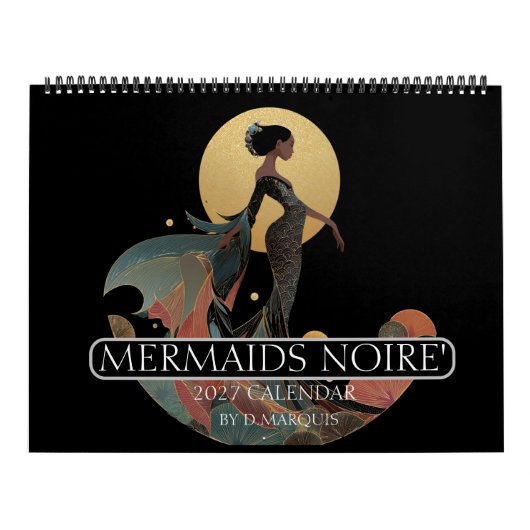 MERMAID NOIRE' 2027 KALENDER (Hoes)