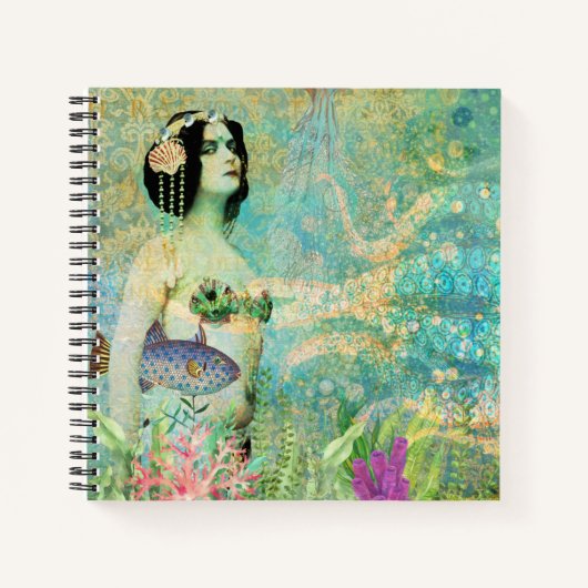 Mermaid Notebook Notitieboek (Voorkant)