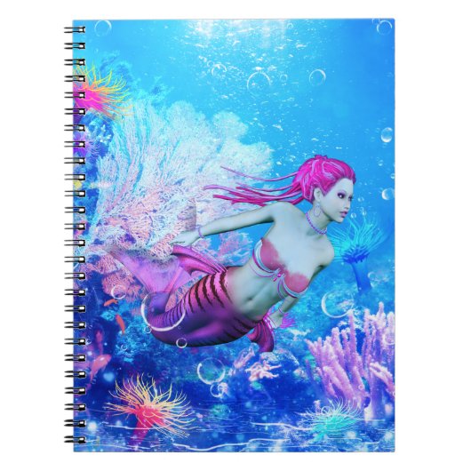 Mermaid Notitieboek (Voorkant)