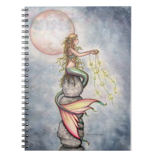 Mermaid Notitieboek met Sterrenhemel (Voorkant)