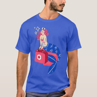 Mermaid Nurse T-shirt