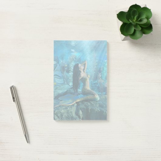 Mermaid Oasis Post-it® Notes (Kantoor)