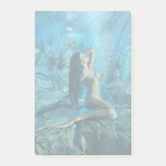 Mermaid Oasis Post-it® Notes (Voorkant)