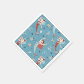 Mermaid Ocean Zee Beach Party Verjaardag Kind Servet (Hoek)