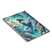 Mermaid Oceanic Dreams Aquatic Gift Notitieboek (Rechterzijde)