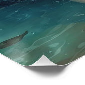 Mermaid of the Island Horizon Perfect Poster (Hoek)